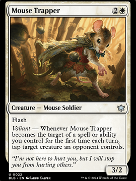 Mouse Trapper (BLB-022) - Bloomburrow Foil