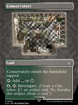 Conservatory (CLU-014) - Ravnica: Clue Edition (Borderless)