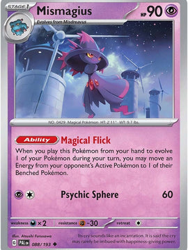 Mismagius (088/193) [Scarlet & Violet: Paldea Evolved]