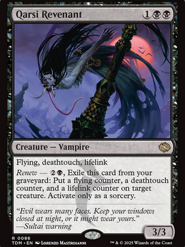 Qarsi Revenant (TDM-086) - Tarkir: Dragonstorm
