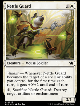 Nettle Guard (BLB-023) - Bloomburrow