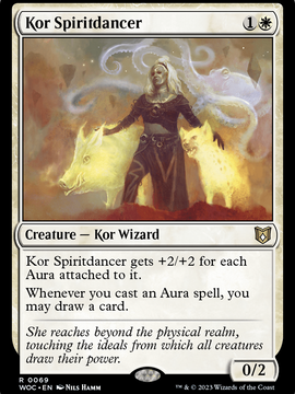 Kor Spiritdancer (WOC-069) - Wilds of Eldraine Commander
