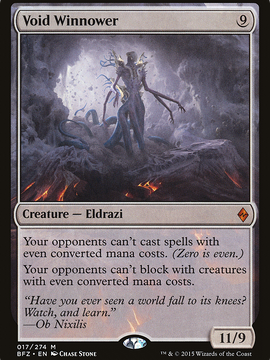 Void Winnower (BFZ-017) - Battle for Zendikar