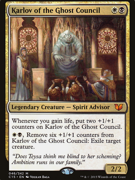 Karlov of the Ghost Council (C15-046) - Commander 2015