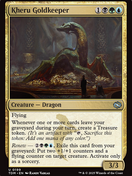Kheru Goldkeeper (TDM-199) - Tarkir: Dragonstorm Foil
