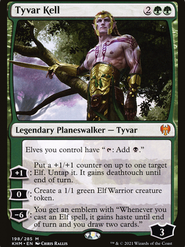 Tyvar Kell (KHM-198) - Kaldheim Foil