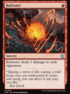 Boltwave (FDN-079) - Foundations Foil