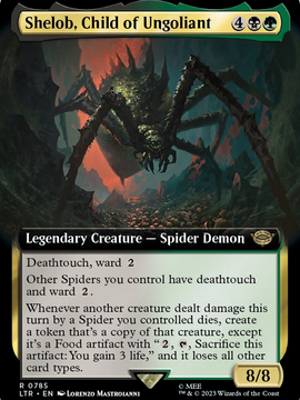 Shelob, Child of Ungoliant (LTR-785) - The Lord of the Rings: Tales of Middle-earth: (Extended Art) Foil