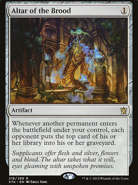 Altar of the Brood (KTK-216) - Khans of Tarkir