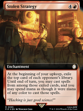 Stolen Strategy (PIP-995) - Fallout: (Extended Art) Foil