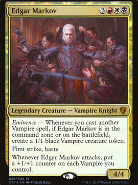Edgar Markov (C17-036) - Commander 2017 Foil