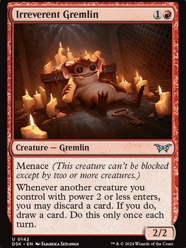 Irreverent Gremlin (DSK-142) - Duskmourn: House of Horror