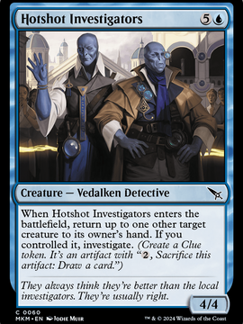 Hotshot Investigators (MKM-060) - Murders at Karlov Manor