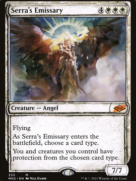 Serra's Emissary (MH2-333) - Modern Horizons 2: (Showcase)