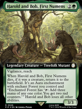 Harold and Bob, First Numens (PIP-926) - Fallout: (Extended Art) Foil