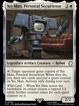 Yes Man, Personal Securitron (PIP-029) - Fallout