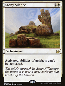 Stony Silence (MM3-025) - Modern Masters 2017