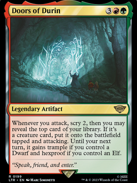 Doors of Durin (LTR-199) - The Lord of the Rings: Tales of Middle-earth Foil