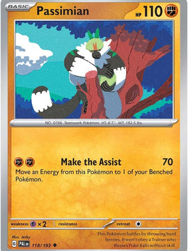 Passimian (118/193) [Scarlet & Violet: Paldea Evolved]