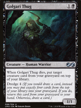 Golgari Thug (UMA-098) - Ultimate Masters