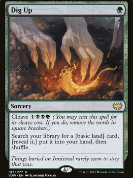 Dig Up (VOW-197) - Innistrad: Crimson Vow