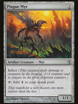 Plague Myr (MBS-125) - Mirrodin Besieged