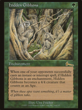 Hidden Gibbons (ULG-104) - Urza's Legacy