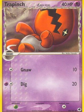 Trapinch (68/101) (Delta Species) [EX: Dragon Frontiers]