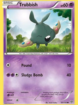 Trubbish (64/135) [Black & White: Plasma Storm]