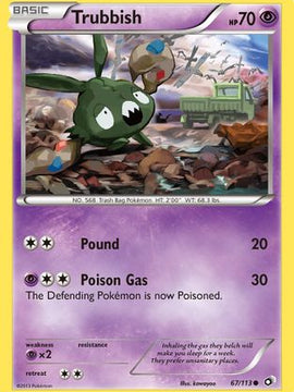 Trubbish (67/113) [Black & White: Legendary Treasures]