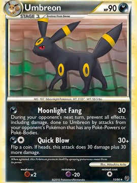 Umbreon (10/90) [HeartGold & SoulSilver: Undaunted]