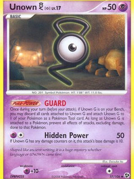 Unown G (57/106) [Diamond & Pearl: Great Encounters]