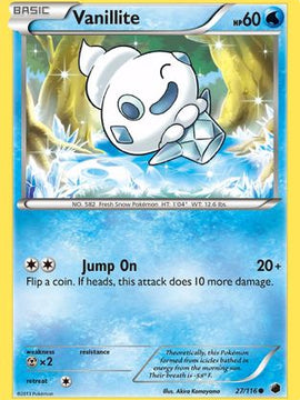 Vanillite (27/116) [Black & White: Plasma Freeze]