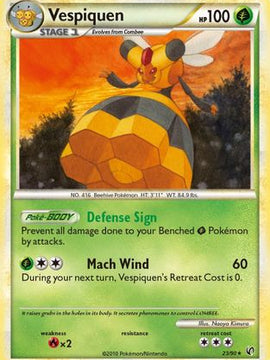 Vespiquen (23/90) [HeartGold & SoulSilver: Undaunted]