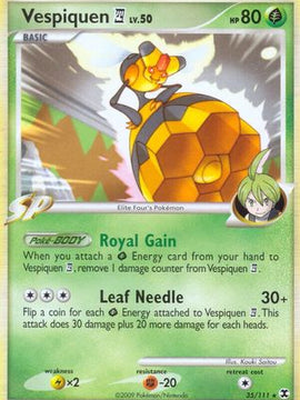 Vespiquen (35/111) [Platinum: Rising Rivals]