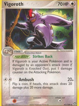 Vigoroth (41/108) [EX: Power Keepers]