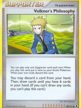 Volkner's Philosophy (98/111) [Platinum: Rising Rivals]