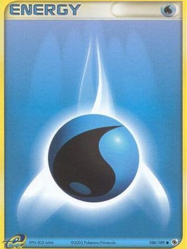 Water Energy (106/109) [EX: Ruby & Sapphire]