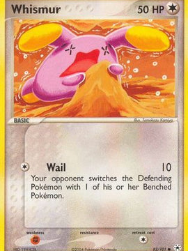 Whismur (82/101) [EX: Hidden Legends]