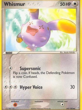 Whismur (69/100) [EX: Crystal Guardians]