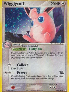 Wigglytuff (13/100) [EX: Crystal Guardians]