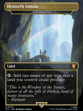 Reflecting Pool (LTC-373) - Tales of Middle-earth Commander / Henneth Annûn (Borderless) Foil