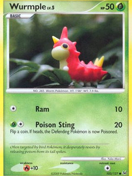 Wurmple (103/127) [Platinum: Base Set]