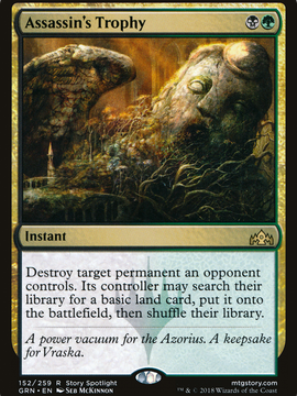 Assassin's Trophy (GRN-152) - Guilds of Ravnica