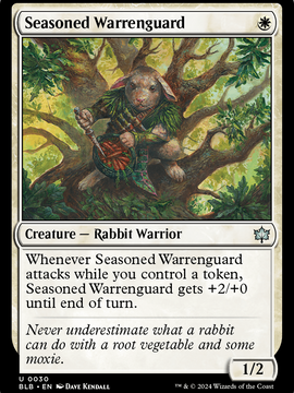 Seasoned Warrenguard (BLB-030) - Bloomburrow