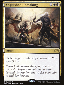 Anguished Unmaking (SOI-242) - Shadows over Innistrad