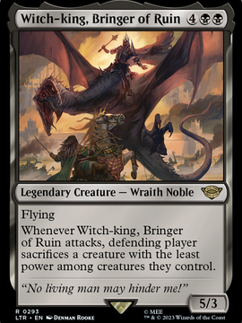 Witch-king, Bringer of Ruin (LTR-293) - The Lord of the Rings: Tales of Middle-earth