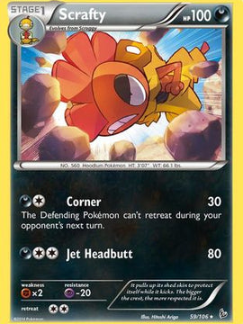 Scrafty (59/106) [XY: Flashfire]
