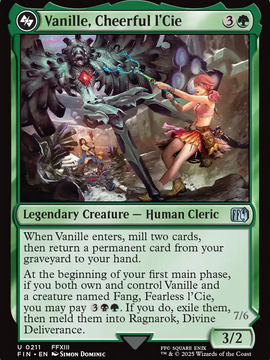 Vanille, Cheerful l'Cie (FIN-211) - FINAL FANTASY Foil