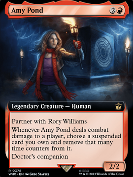Amy Pond (WHO-378) - Doctor Who: (Extended Art)